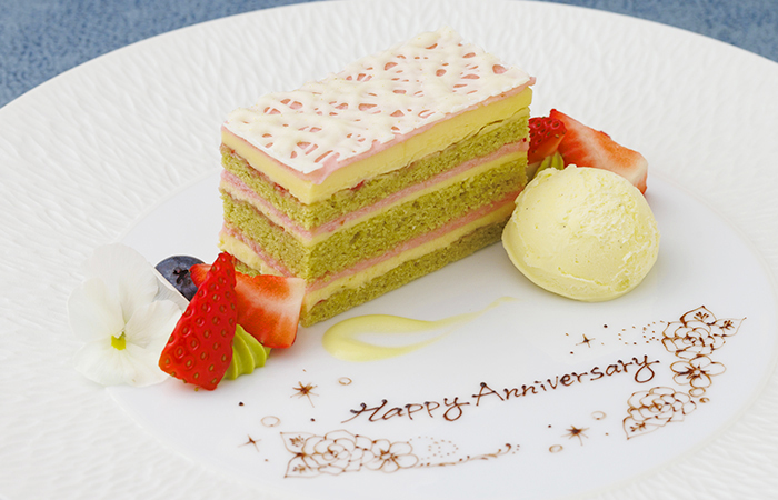 アニバーサリープランデザート