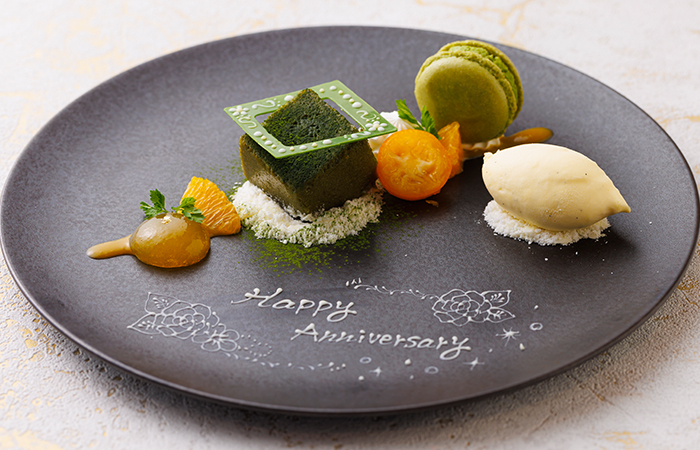 アニバーサリープランデザート