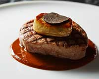 牛フィレ肉のグリエフォワ・グラ添え