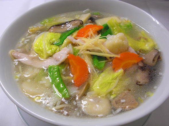 鶏姜湯麺