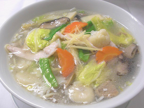 鶏姜湯麺