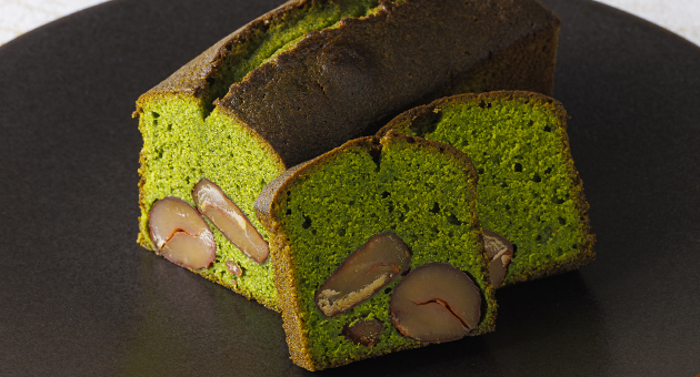 【オンラインショップ】福岡八女星野抹茶と栗の渋皮煮のパウンドケーキご予約受付開始