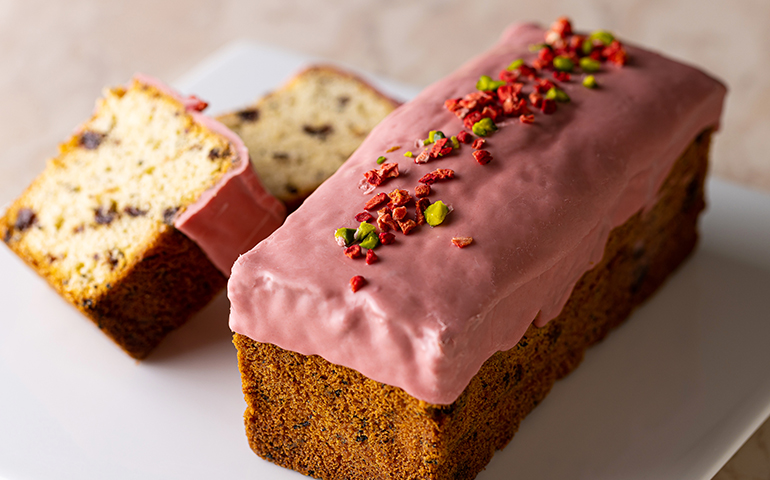 【オンラインショップ】苺と紅茶のパウンドケーキ、ノクターン＜カシェット＞
