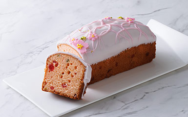 桜のパウンドケーキ