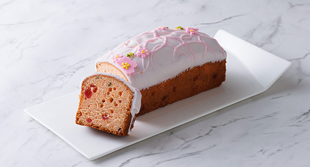 桜のパウンドケーキ