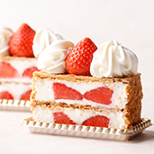 苺のミルフィーユ