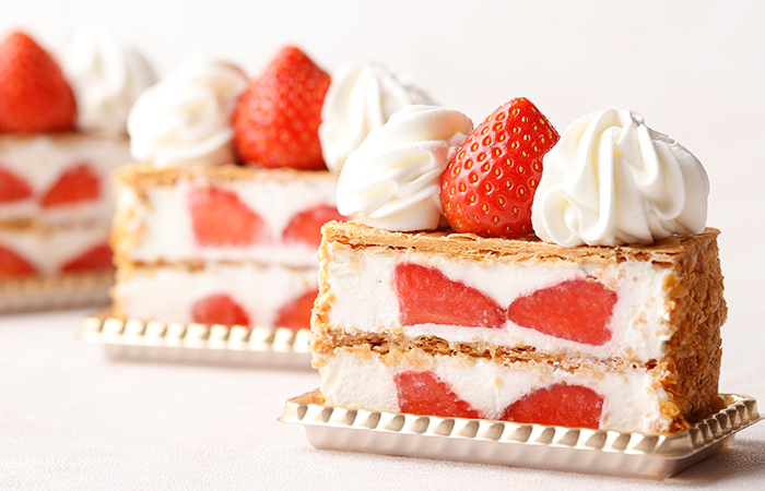 苺のミルフィーユ