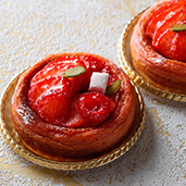 苺バスクチーズケーキS