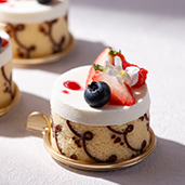 レモンとホワイトチョコレートのムース