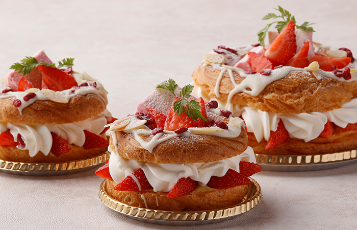 苺のパリブレスト