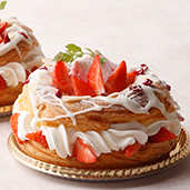 苺のパリブレスト