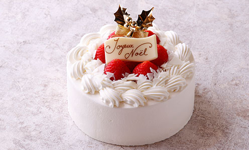 苺のクリスマスケーキ