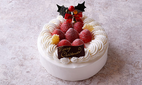 苺のクリスマスケーキ