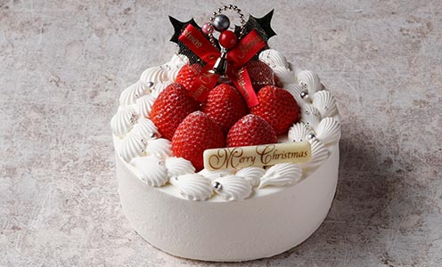 苺のクリスマスケーキ