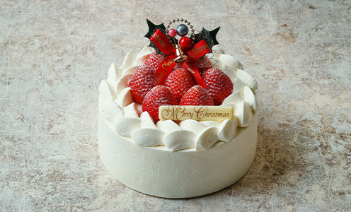 苺のクリスマスケーキ